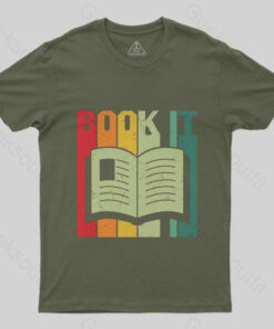 Book IT Retro Bookworm T-Shirt