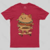 Burger Cat Skater T-Shirt