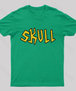 Butt Head Costume Skull Geek T-Shirt