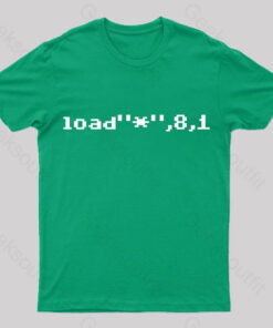 C64 Load Command Nerd T-Shirt