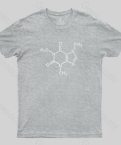 Caffeine Molecule Arm T-Shirt