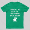 Call Me DJ Enzym Nerd T-Shirt