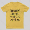 Call of Emergency Services from IT Crowd T-Shirt