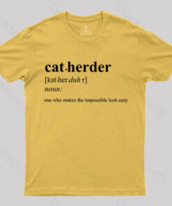 Cat Herder Geek T-Shirt