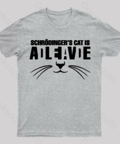 Cat Schrodinger Geek T-Shirt