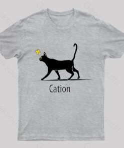 Cation Cat Ion Plus Nerd T-Shirt