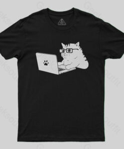 Cats & Computers Geek T-Shirt