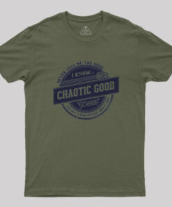Chaotic Good Geek T-Shirt