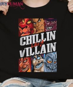 Chillin Llike A Villain Classic T-Shirt Unisex Sweatshirt Hoodie