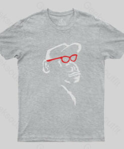 Chimp With Red Glasses T-Shirt