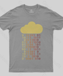 Cloud Bit Sysadmin Coding Retro T-Shirt