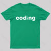 Coding Wordmark Nerd T-Shirt