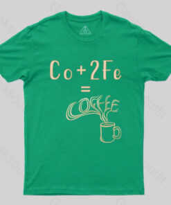Coffee Elemental Chemistry Science T-Shirt