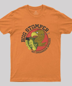 Colonial Marines Bug Stomper We Endanger Species Geek T-Shirt