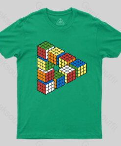 Composition of Falling Blocks T-shirt