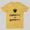 Computer Geek Keep Calm And Game More Nerd T-Shirt