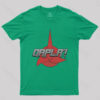 Cosmic Voyage Qapla Nerd T-Shirt