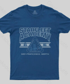 Cosmic Voyage Starfleet Academy Earth T-shirt