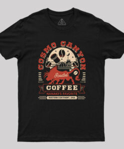 Cosmo Canyon Coffee Grunge Geek T-Shirt