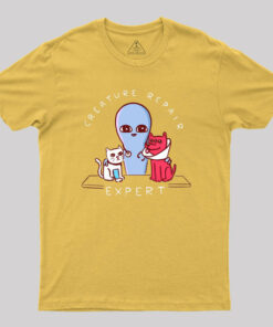 Creature Repair Expert Geek T-Shirt