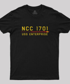 Crew Shirt for TOS Enterprise Dark Geek T-Shirt