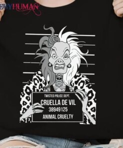 Cruella Disney Villain Classic T-Shirt Unisex Sweatshirt Hoodie