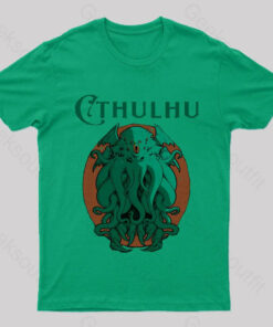 Cthulhu Magazine Nerd T-Shirt