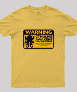 Cthulhu Warning T-Shirt