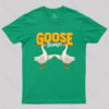 Cute & Funny Goose Bumps Animal Pun T-Shirt
