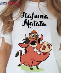Cute Timon And Pumba Hukuna Matata Classic T-Shirt Unisex Sweatshirt Hoodie