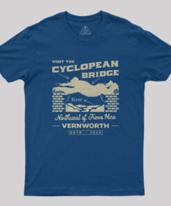 Cyclopean Bridge Emblem Geek T-Shirt