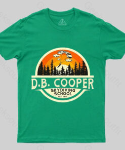 D.B. Coopers Skydiving School Portland Oregon T-Shirt