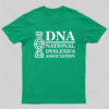 DNA National Dyslexics Association Nerd T-Shirt