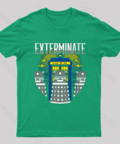 Daleks Exterminate Doctor Who T-Shirt