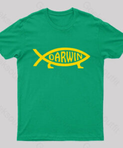 Darwin Fish Geek T-Shirt