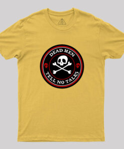 Dead Men Tell No Tales – Red Version Geek T-Shirt