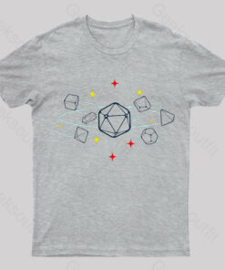 Dice Atom Tabletop RPG Geek T-Shirt