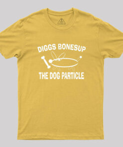 Diggs Bonesup The Dog Particle Geek T-Shirt