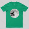 Dinosaur Bike and Moon T-shirt