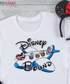 Disney Bound Airplane Mickey And Friends Funny Disney Classic T-shirt, Best Gifts for Disney Lovers