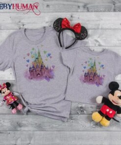 Disney Castle Magic Kingdom Multicolor Classic Tee Magic Kingdom T-Shirt