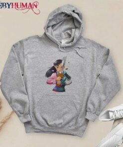 Disney Mulan Anime Half Girl Half Warrior Premium T-Shirt