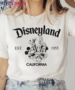 Disneyland Est 1955 Retro T-Shirt Vintage Disney T-Shirt Walt Disney World Shirt