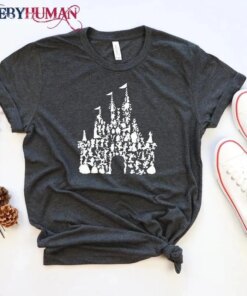 Disneyland Magic Kingdom Disney World Castle 2022 Classic Tee Magic Kingdom T-Shirt