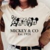 Disneyworld Mickey and CO est 1928 funny mickey and friends Disney Classic T-shirt, Best Gifts for Disney Lovers