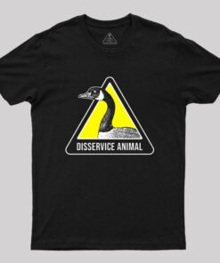 Disservice Animal Geek T-Shirt