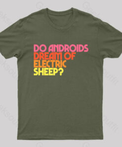 Do Androids Dream of Electric Sheep Nerd T-Shirt