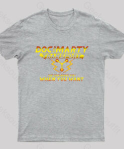 Doc and Marty Transport Nerd T-Shirt