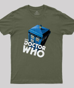 Doctor Who Mysterious Phone Box Geek T-Shirt
