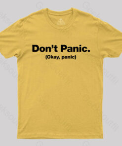 Don’t Panic Geek T-Shirt
